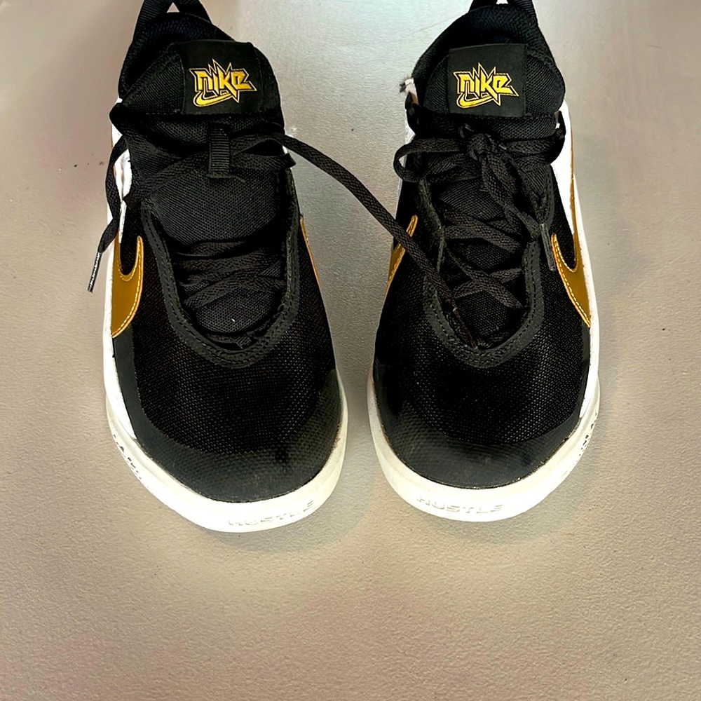Nike black and gold